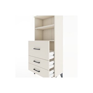 Hyperion Dolap 2 Raflı 3 Çekmeceli 60x44x134 Aytaşı-aytaşı