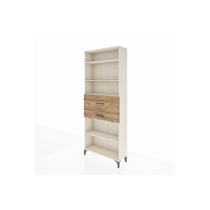 Arges Dolap 4 Raflı 2 Çekmeceli 88x30x221 Aytaşı-çam