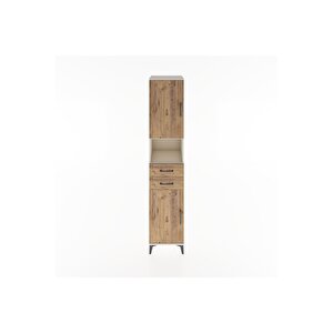 Hyperion Dolap 4 Raflı 2 Çekmeceli 2 Kapaklı 44x44x221 Aytaşı-çam