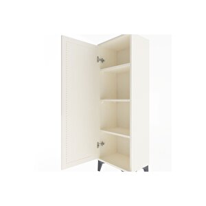 Arges Dolap 3 Raflı Tek Kapaklı 44x30x134 Aytaşı-aytaşı