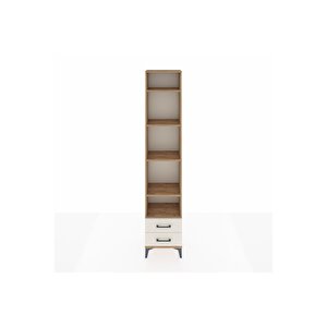 Arges Dolap 5 Raflı 2 Çekmeceli 44x30x221 Çam-aytaşı