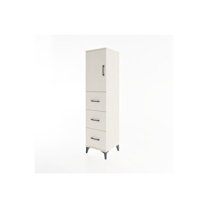 Hyperion Dolap 2 Raflı 3 Çekmeceli Tek Kapaklı 44x44x182 Aytaşı-aytaşı