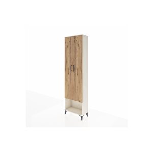 Arges Dolap 5 Raflı 2 Kapaklı 60x30x221 Aytaşı-çam