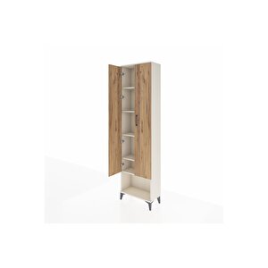 Arges Dolap 5 Raflı 2 Kapaklı 60x30x221 Aytaşı-çam