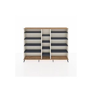 Arges Dolap 11 Raflı  220x30x163 Aytaşı-çam/antrasit