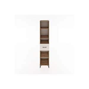 Hyperion Dolap 4 Raflı Tek Çekmeceli 44x44x221 Çam-aytaşı