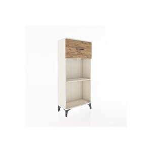 Hyperion Dolap Tek Raflı Tek Çekmeceli 60x44x134 Aytaşı-çam