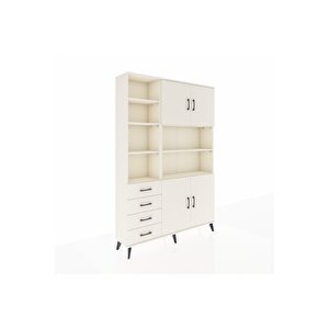 Arges Gardrop 9 Raflı 4 Çekmeceli 4 Kapaklı 132x30x195 Aytaşı-aytaşı