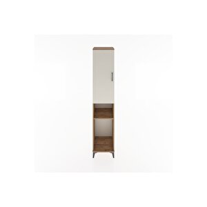 Hyperion Dolap 3 Raflı Tek Kapaklı Tek Askılı 44x44x221 Çam-aytaşı