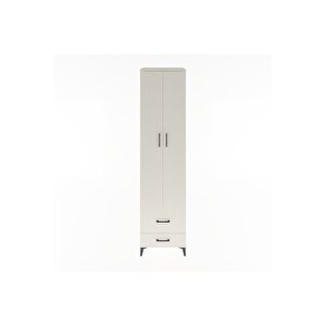 Hyperion Dolap 5 Raflı 2 Çekmeceli 2 Kapaklı 60x44x243 Aytaşı-aytaşı