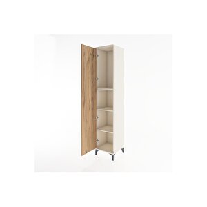 Hyperion Dolap 3 Raflı Tek Kapaklı 44x44x221 Aytaşı-çam