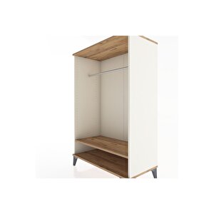 Hyperion Dolap Tek Raflı Tek Askılı 88x44x134 Aytaşı-çam