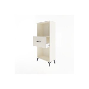 Arges Dolap Tek Raflı Tek Çekmeceli 60x30x134 Aytaşı-aytaşı