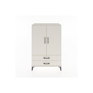 Hyperion Dolap 3 Raflı 2 Çekmeceli 2 Kapaklı 88x44x134 Aytaşı-aytaşı