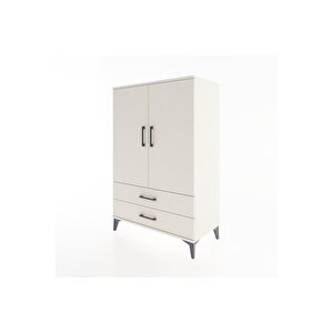 Hyperion Dolap 3 Raflı 2 Çekmeceli 2 Kapaklı 88x44x134 Aytaşı-aytaşı