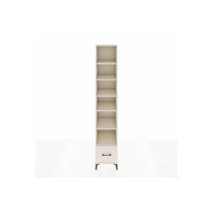 Hyperion Dolap 6 Raflı Tek Çekmeceli 44x44x243 Aytaşı-aytaşı