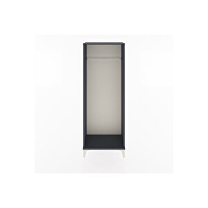 Arges Dolap Kapaklı Tek Askılı 60x30x163 Antrasit-antrasit