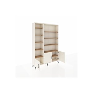 Arges Dolap 10 Raflı 3 Kapaklı 132x30x195 Aytaşı-aytaşı/çam