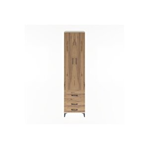 Hyperion Dolap 5 Raflı 3 Çekmeceli 2 Kapaklı 60x44x243 Aytaşı-çam