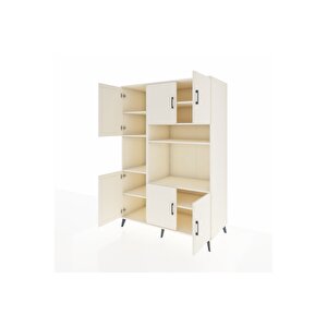 Kronos Dolap 9 Raflı 6 Kapaklı 132x59x195 Aytaşı-aytaşı/aytaşı