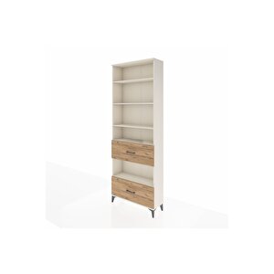 Arges Dolap 5 Raflı 2 Çekmeceli 88x30x243 Aytaşı-çam