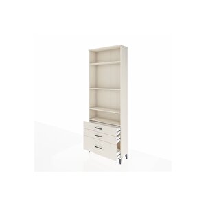 Arges Dolap 4 Raflı 3 Çekmeceli 88x30x243 Aytaşı-aytaşı