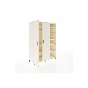 Kronos Dolap 7 Raflı 2 Kapaklı Tek Askılı 132x59x195 Aytaşı-aytaşı/aytaşı