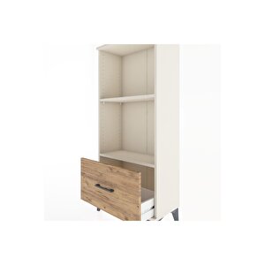 Hyperion Dolap 2 Raflı Tek Çekmeceli 60x44x134 Aytaşı-çam