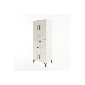 Hyperion Dolap 2 Raflı 3 Çekmeceli 4 Kapaklı 60x44x163 Aytaşı-aytaşı