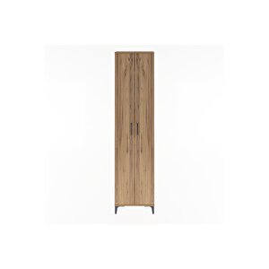 Arges Dolap 4 Raflı 2 Kapaklı 60x30x243 Çam-çam