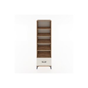 Hyperion Dolap 5 Raflı Tek Çekmeceli 60x44x195 Çam-aytaşı