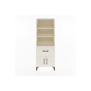 Hyperion Dolap 3 Raflı Tek Çekmeceli 2 Kapaklı 60x44x163 Aytaşı-aytaşı