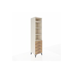 Hyperion Dolap 4 Raflı 4 Çekmeceli 44x44x195 Aytaşı-çam