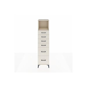Kronos Dolap Tek Raflı 6 Çekmeceli 44x59x182 Aytaşı-aytaşı