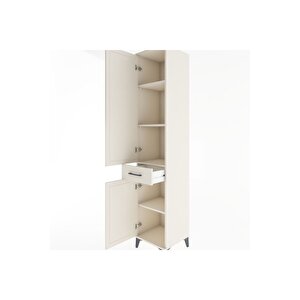 Hyperion Dolap 4 Raflı Tek Çekmeceli 2 Kapaklı 44x44x221 Aytaşı-aytaşı