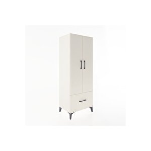 Hyperion Dolap 4 Raflı Tek Çekmeceli 2 Kapaklı 60x44x163 Aytaşı-aytaşı