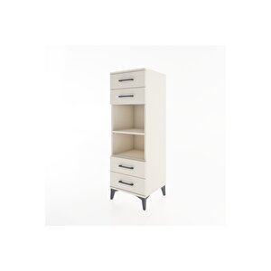 Hyperion Dolap 2 Raflı 4 Çekmeceli 44x44x134 Aytaşı-aytaşı