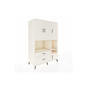 Kronos Dolap 7 Raflı 2 Çekmeceli 4 Kapaklı 132x59x195 Aytaşı-aytaşı/aytaşı