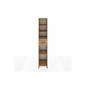 Hyperion Dolap 4 Raflı Tek Çekmeceli 44x44x243 Çam-çam