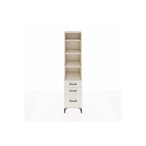 Hyperion Dolap 4 Raflı 3 Çekmeceli 44x44x195 Aytaşı-aytaşı