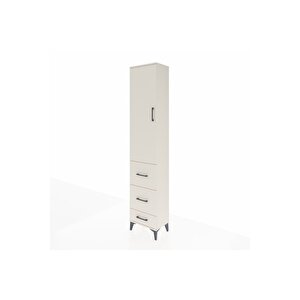 Arges Dolap 2 Raflı 3 Çekmeceli Tek Askılı 44x30x221 Aytaşı-aytaşı