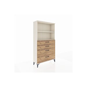 Arges Dolap 2 Raflı 4 Çekmeceli 88x30x163 Aytaşı-çam