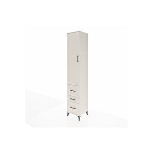 Hyperion Dolap 2 Raflı 3 Çekmeceli Tek Askılı 44x44x243 Aytaşı-aytaşı