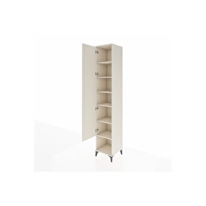 Hyperion Dolap 6 Raflı Tek Kapaklı 44x44x243 Aytaşı-aytaşı