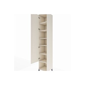 Hyperion Dolap 6 Raflı Tek Kapaklı 44x44x243 Aytaşı-aytaşı