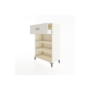 Hyperion Dolap 2 Raflı Tek Çekmeceli 88x44x134 Aytaşı-aytaşı