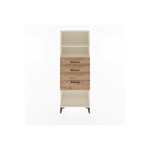 Arges Dolap 2 Raflı 3 Çekmeceli 60x30x163 Aytaşı-çam