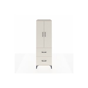 Kronos Dolap 3 Raflı 2 Çekmeceli 2 Kapaklı 60x59x182 Aytaşı-aytaşı