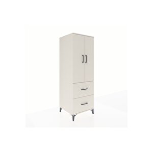 Kronos Dolap 3 Raflı 2 Çekmeceli 2 Kapaklı 60x59x182 Aytaşı-aytaşı