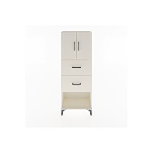 Arges Dolap 2 Raflı 2 Çekmeceli 2 Kapaklı 60x30x163 Aytaşı-aytaşı